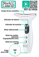 ✨ LumiSkin Pro™ – Massajador Facial com Terapia LED