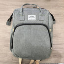 👶 NestBaby™ | Mochila Maternidade 3 em 1 com Berço Portátil