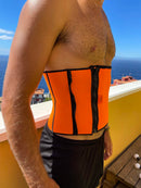 Faixa redutora com efeito sauna