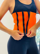 Faixa redutora com efeito sauna