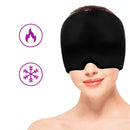 ❄️✨ MigraRelief™ – Gorro Terapêutico de Gel Quente &amp; Frio