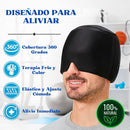 ❄️✨ MigraRelief™ – Gorro Terapêutico de Gel Quente &amp; Frio