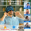 ❄️✨ MigraRelief™ – Gorro Terapêutico de Gel Quente &amp; Frio